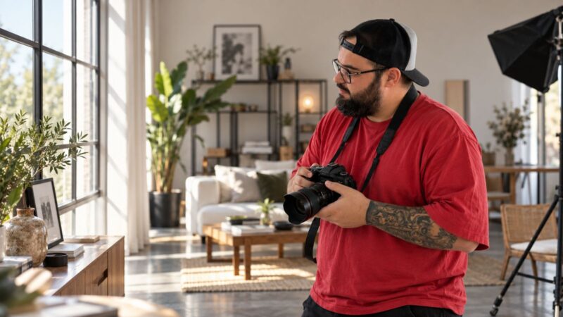 Qué ve un fotógrafo cuando entra en una habitación